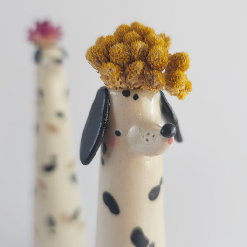 Mel the Wonky Pup Vase