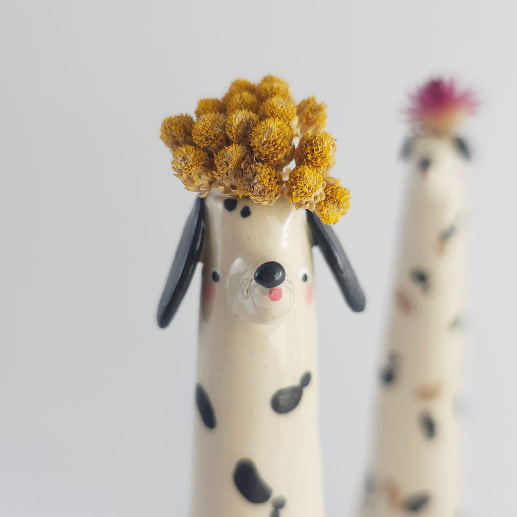 Mel the Wonky Pup Vase