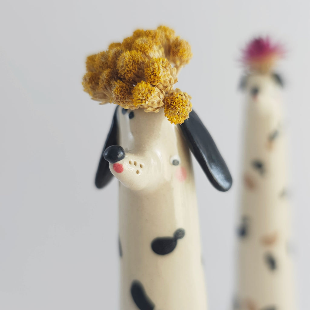 Mel the Wonky Pup Vase