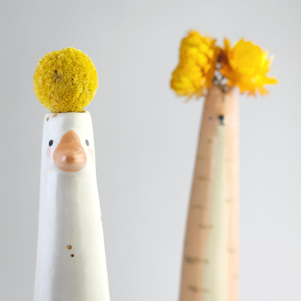 Golden Dots Colletcion: Henry the Wonky Goose Vase
