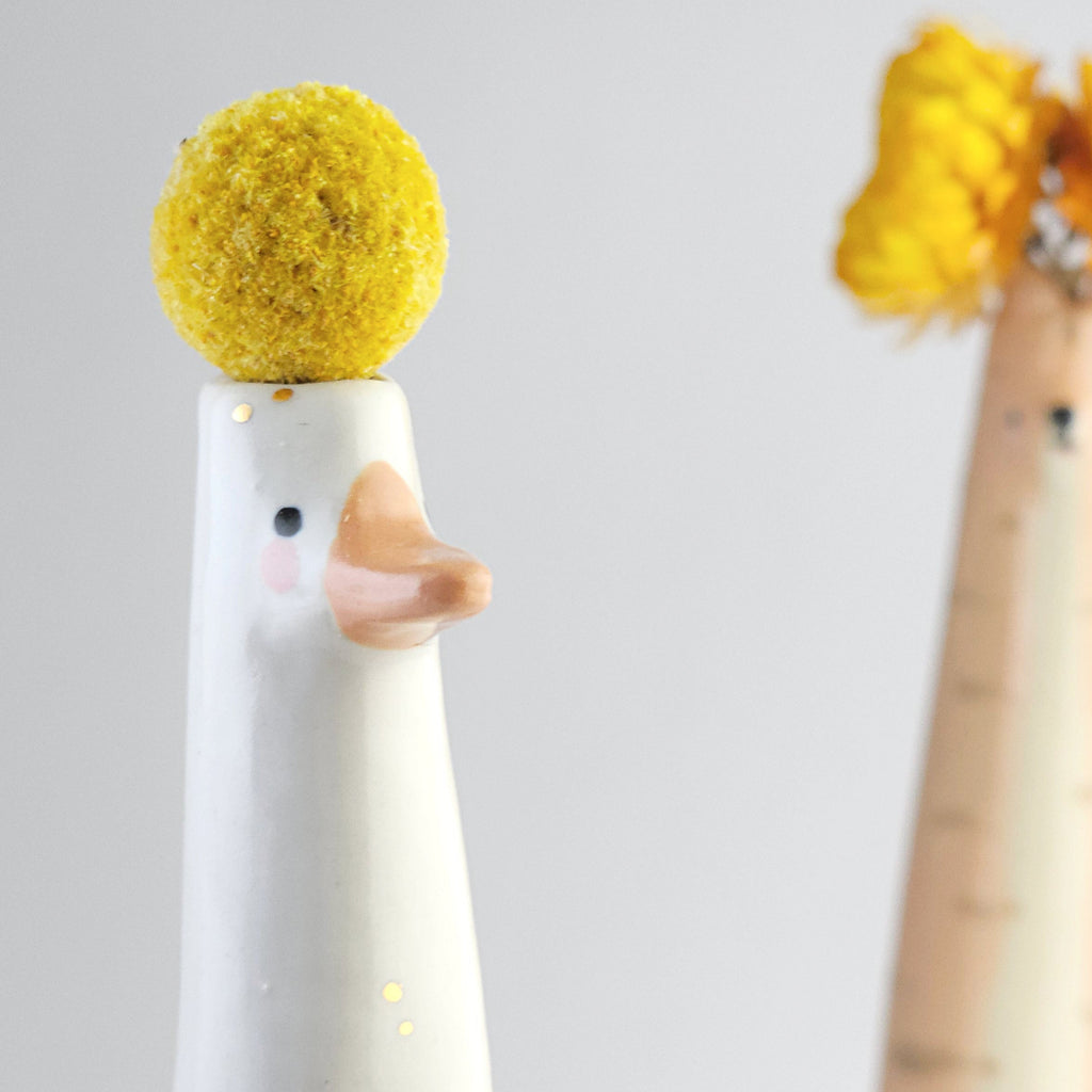 Golden Dots Colletcion: Henry the Wonky Goose Vase