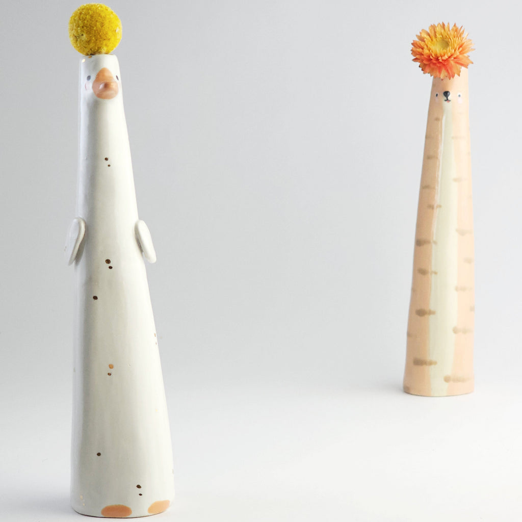 Golden Dots Colletcion: Henry the Wonky Goose Vase