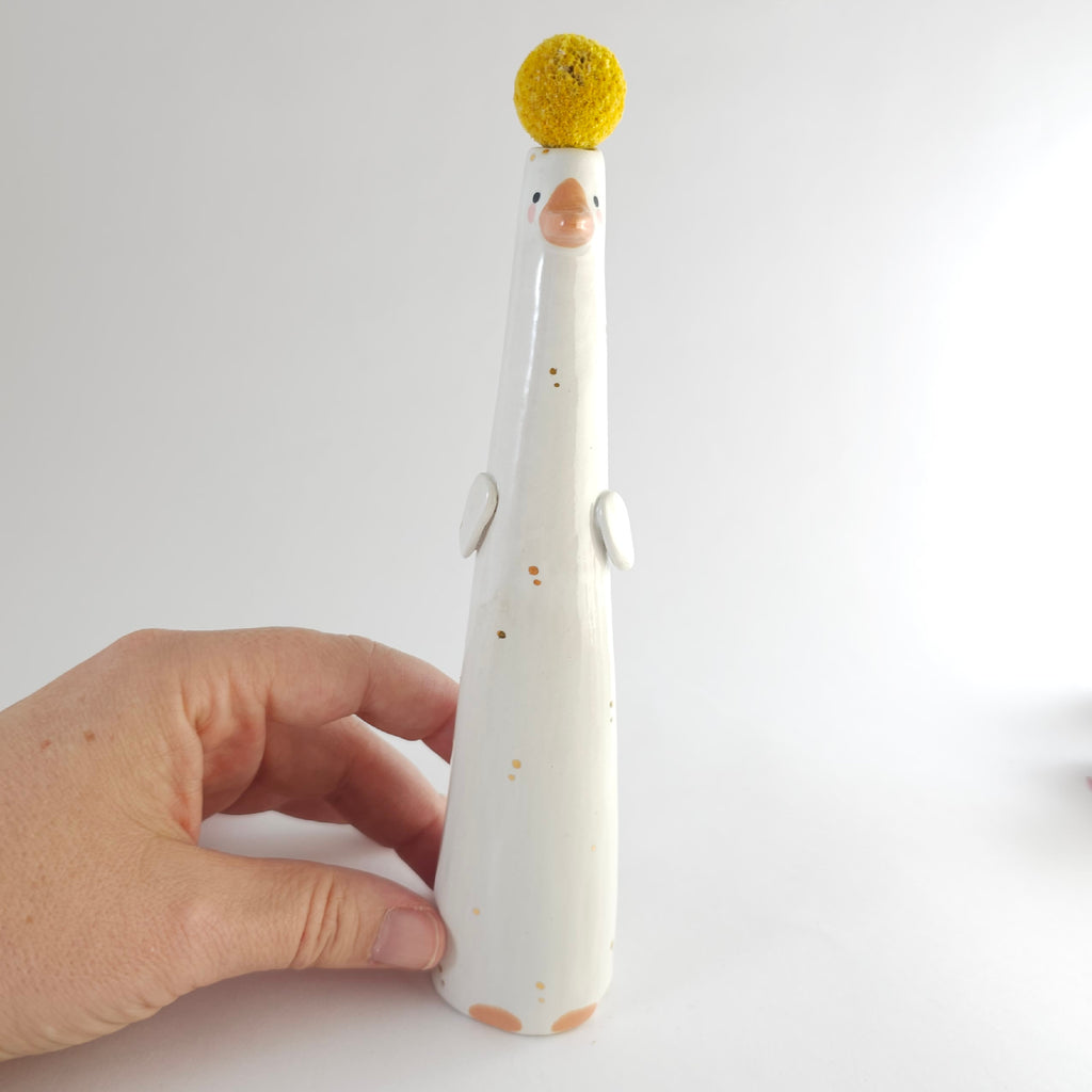 Golden Dots Colletcion: Henry the Wonky Goose Vase