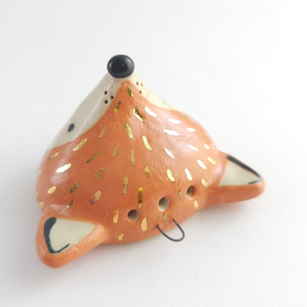 Golden Dots Collection: Wall Vase