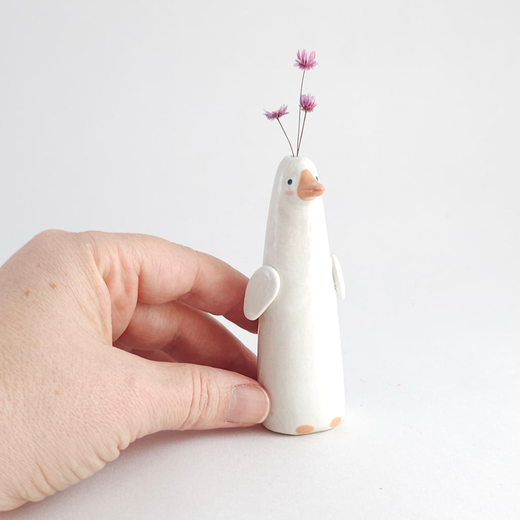 Ollie the Tiny Wonky Vase