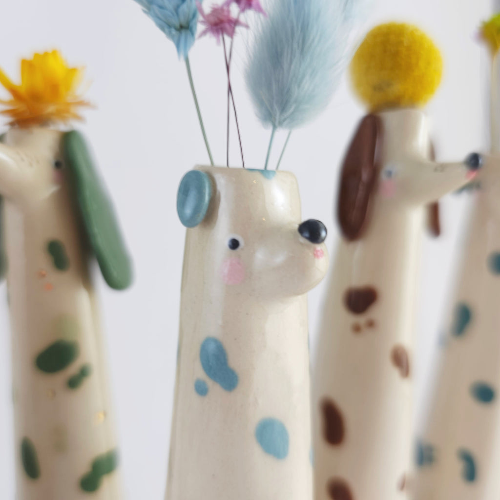 Mel the Wonky Pup Vase