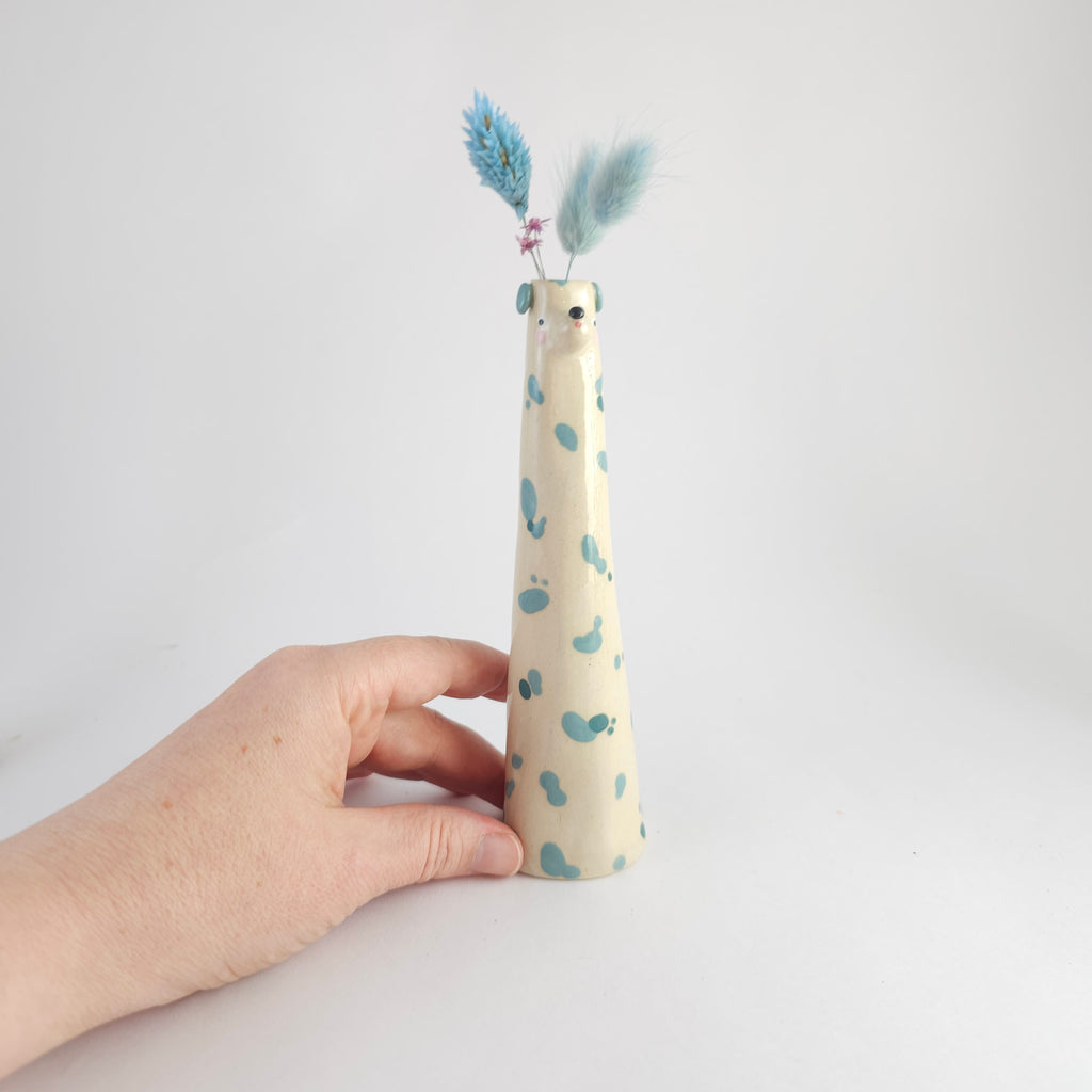 Mel the Wonky Pup Vase