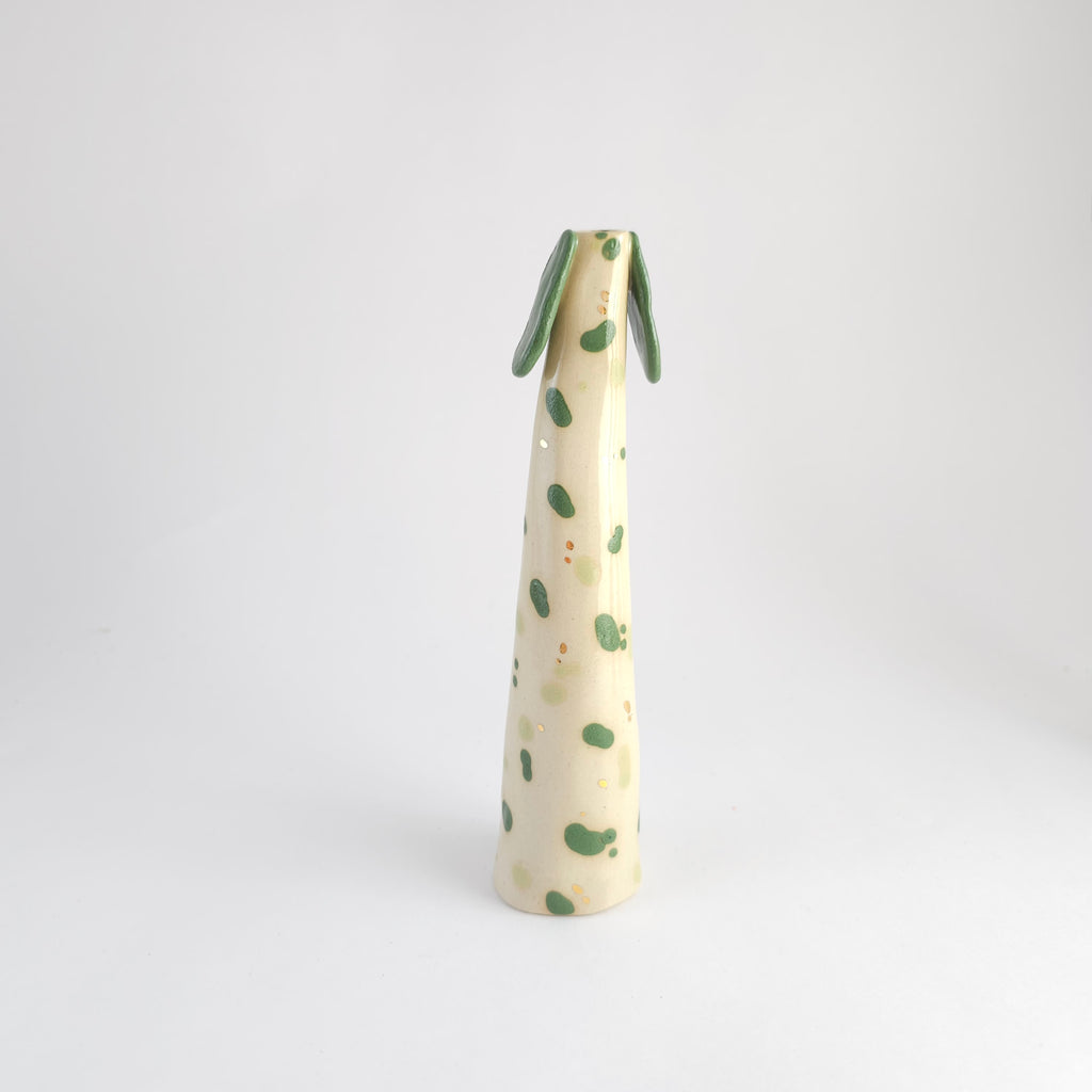 Golden Dots Collection: Roger the Wonky Pup Vase