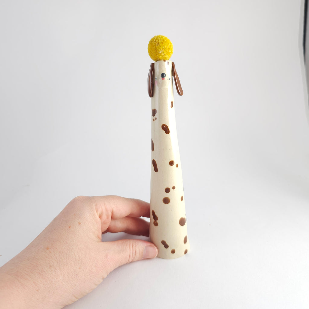 Cookie the Wonky Pup Vase