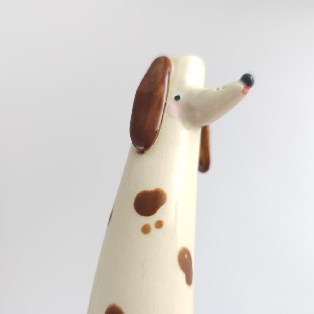 Cookie the Wonky Pup Vase