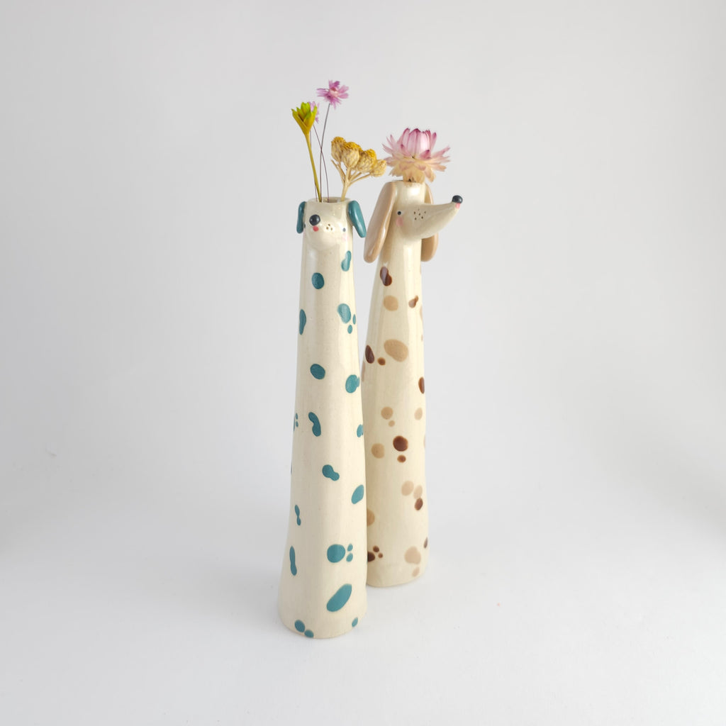 Maples the Wonky Pup Vase