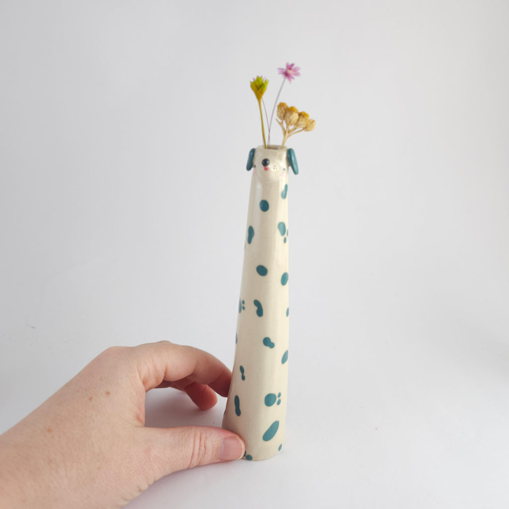 Maples the Wonky Pup Vase