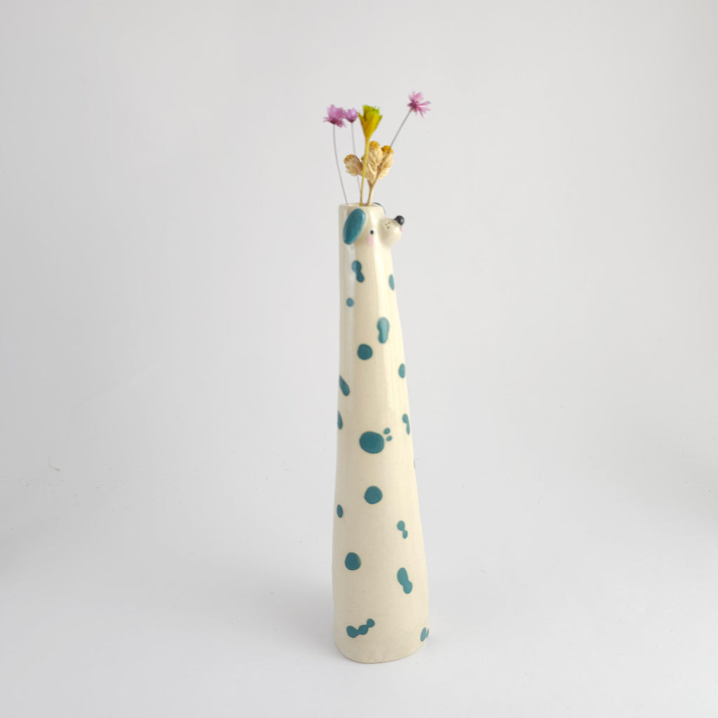 Maples the Wonky Pup Vase