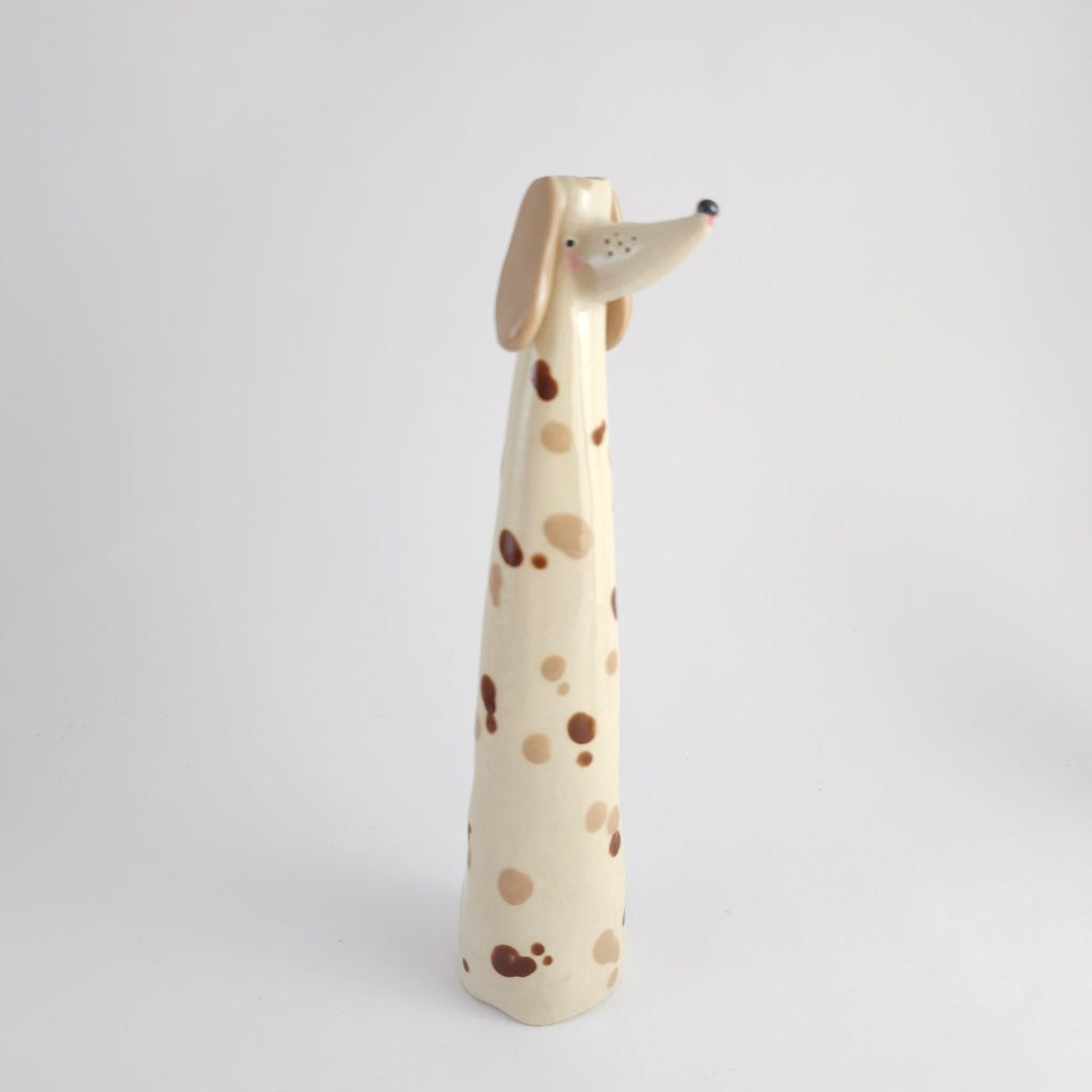 Jolie the Wonky Pup Vase