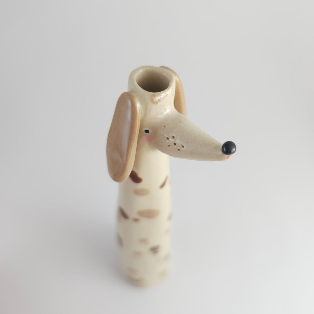 Jolie the Wonky Pup Vase
