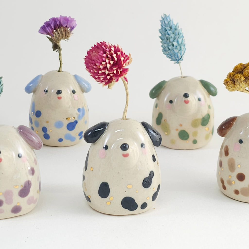 Flower Pups (100% handmade)