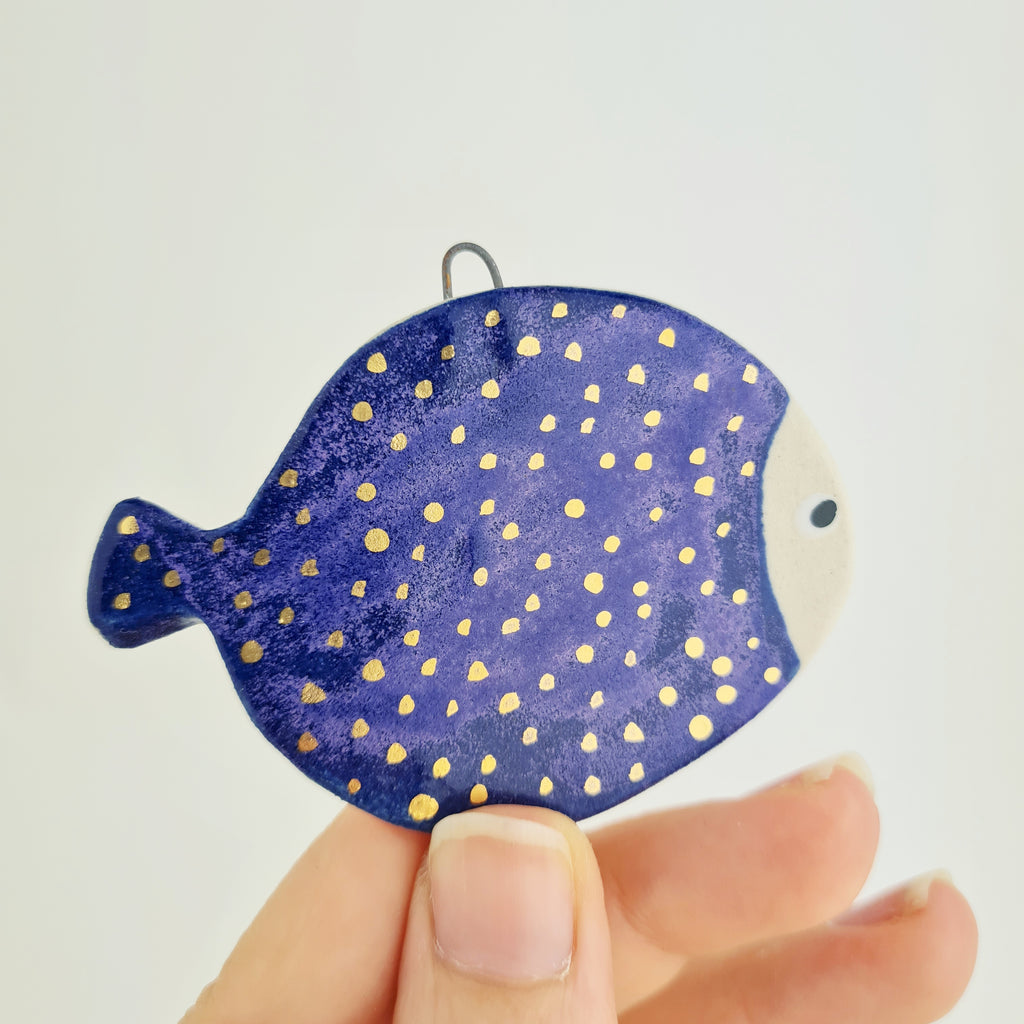 Golden Dots Collection: Wall Fishie nr. 46