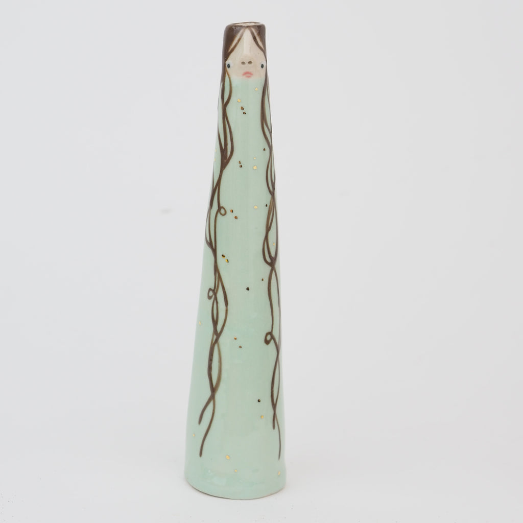 Golden Dots Collection: Ella the Weirdo Bud Vase