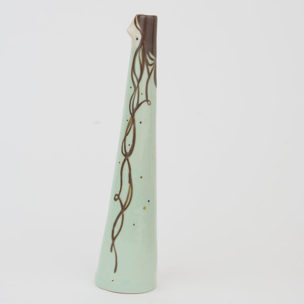 Golden Dots Collection: Ella the Weirdo Bud Vase