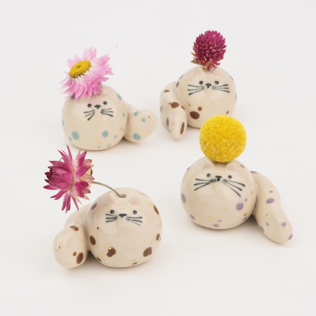 Seconds Collection: Chunky Kitty Vase