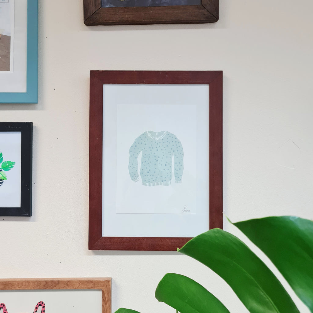 Try-out Collection: Cozy Sweater Lino Print