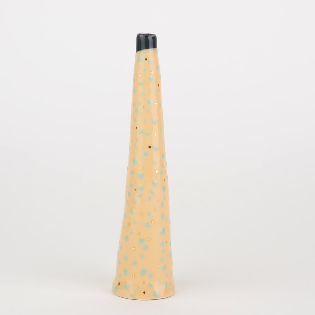 Golden Dots Collection: Ines the Weirdo Bud Vase