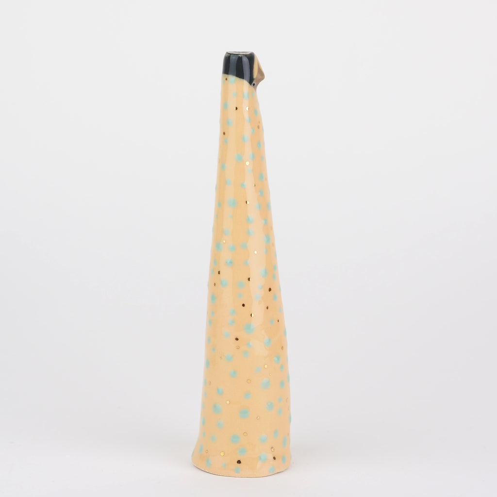 Golden Dots Collection: Ines the Weirdo Bud Vase