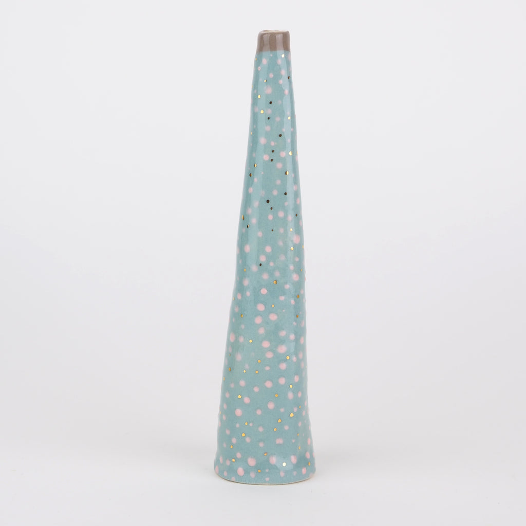 Golden Dots Collection: Lucia the Weirdo Bud Vase