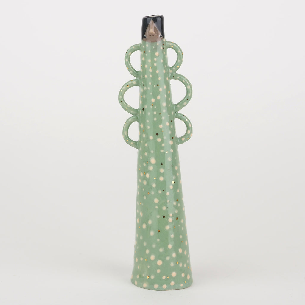 Golden Dots Collection: Fumiko the Weirdo Bud Vase