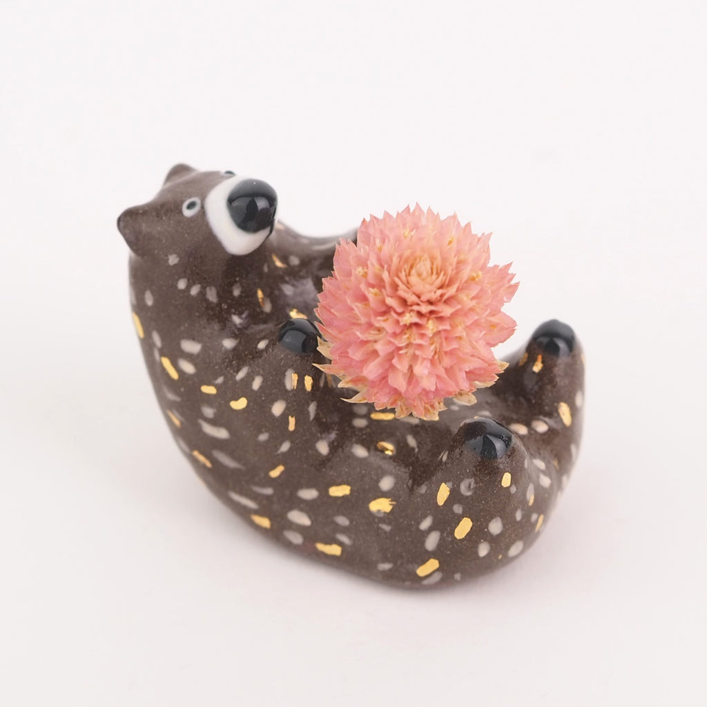 Seconds Collection: Flower Bear Vase