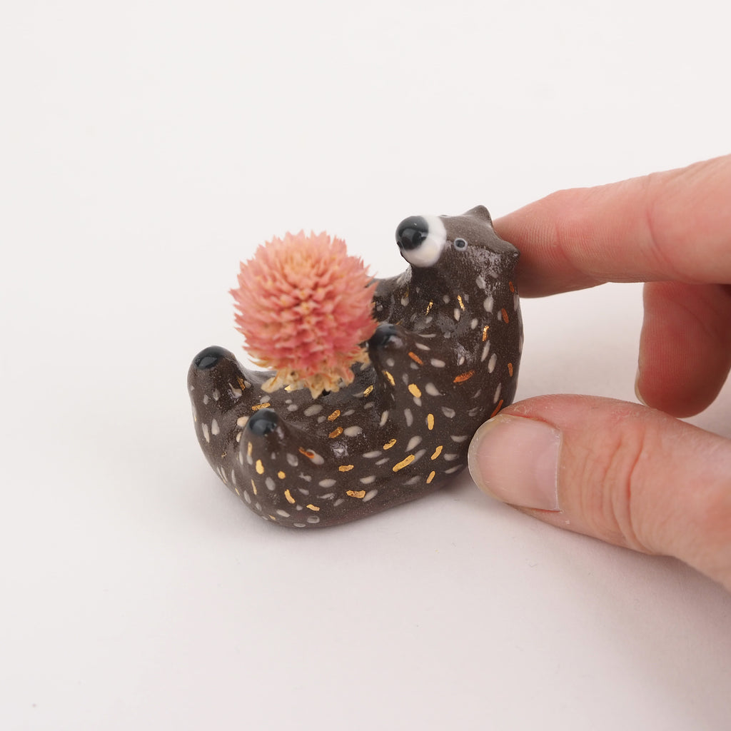 Seconds Collection: Flower Bear Vase
