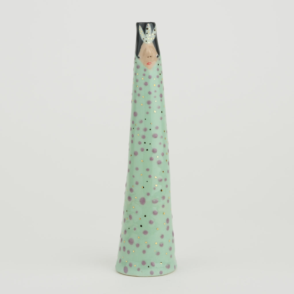 Golden Dots Collection: Estelle the Weirdo Bud Vase