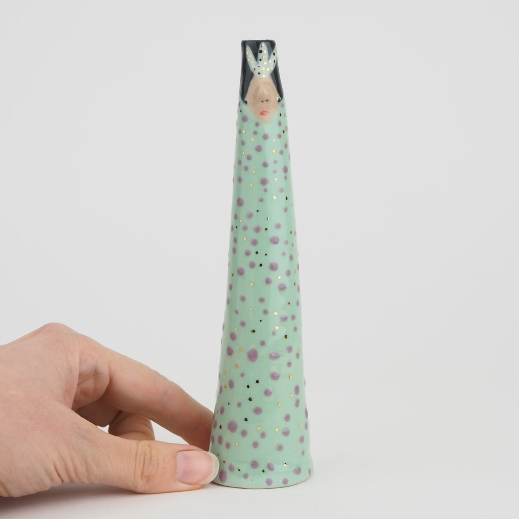 Golden Dots Collection: Estelle the Weirdo Bud Vase