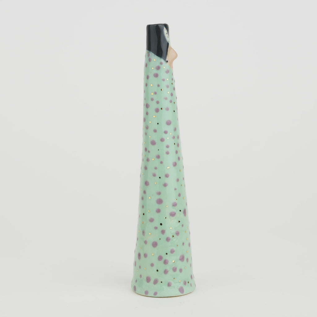 Golden Dots Collection: Estelle the Weirdo Bud Vase