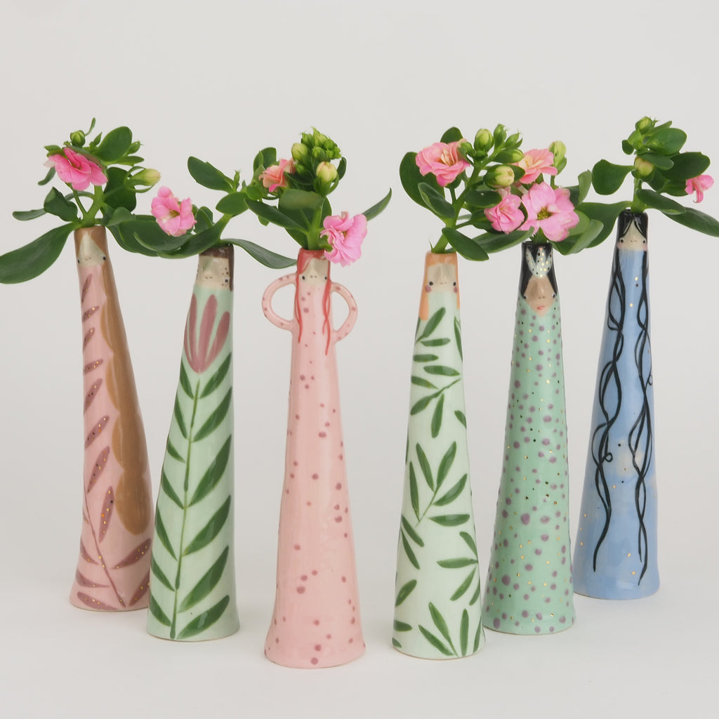 Golden Dots Collection: Estelle the Weirdo Bud Vase