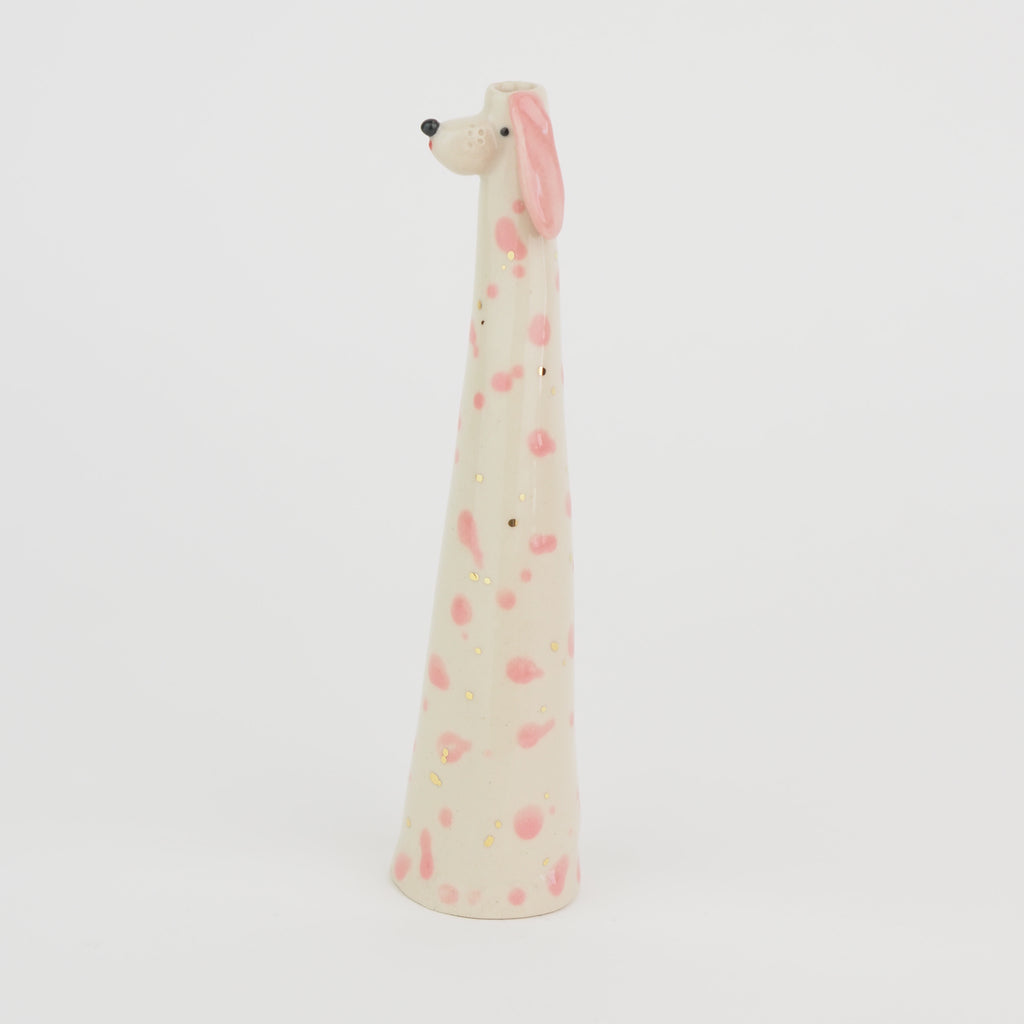 Golden Dots Collection: Sandy the Weirdo Pup Vase