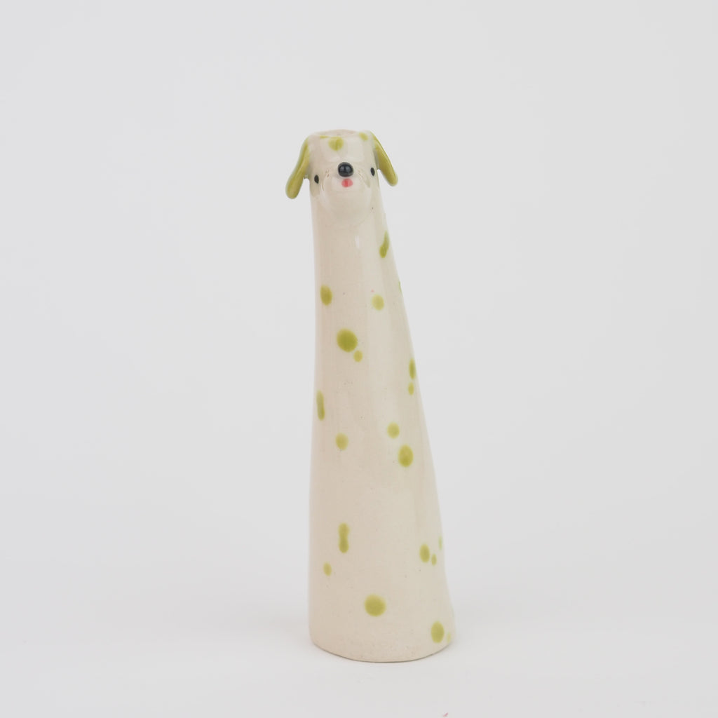 Lizzie the short Weirdo Pup Vase