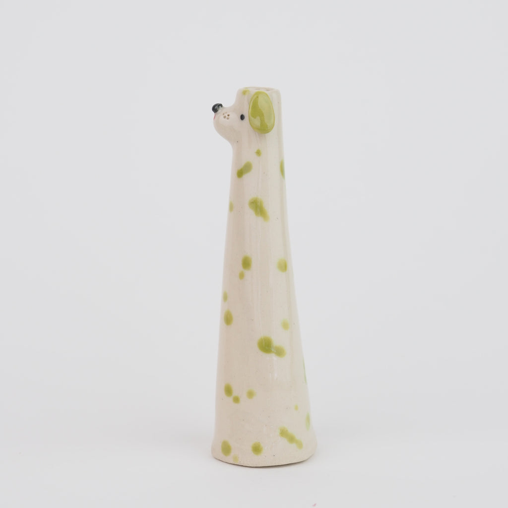 Lizzie the short Weirdo Pup Vase