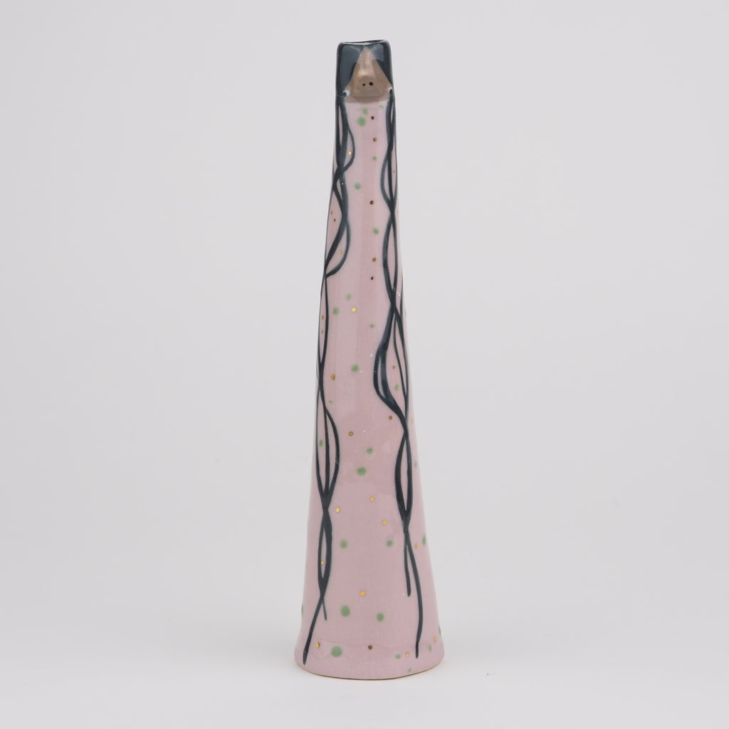 Golden Dots Collection: Belle the Weirdo Bud Vase