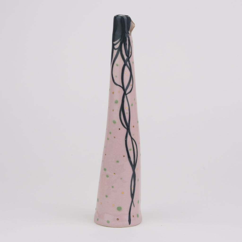 Golden Dots Collection: Belle the Weirdo Bud Vase