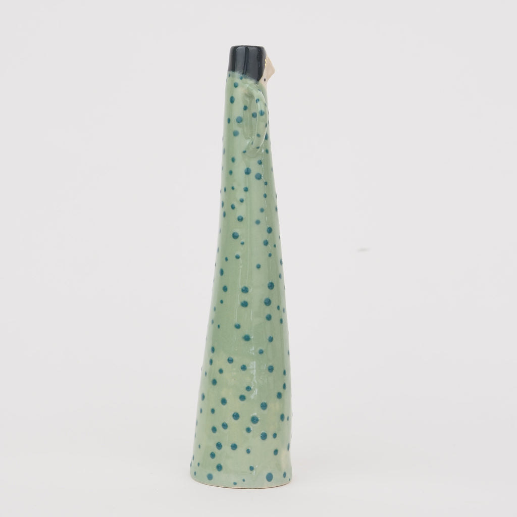 Golden Dots Collection: Leslie the Weirdo Bud Vase