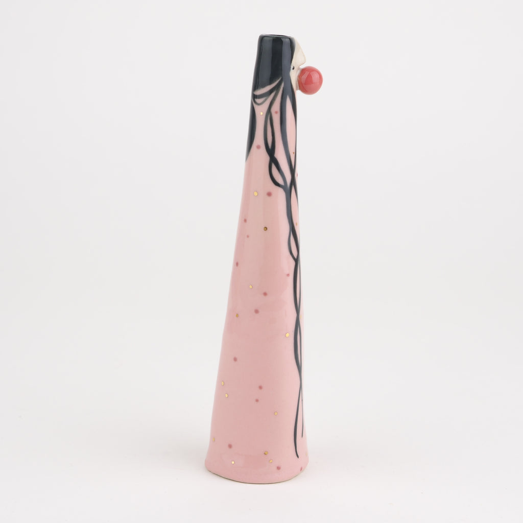 Golden Dots Collection: Dew the Weirdo Bud Vase