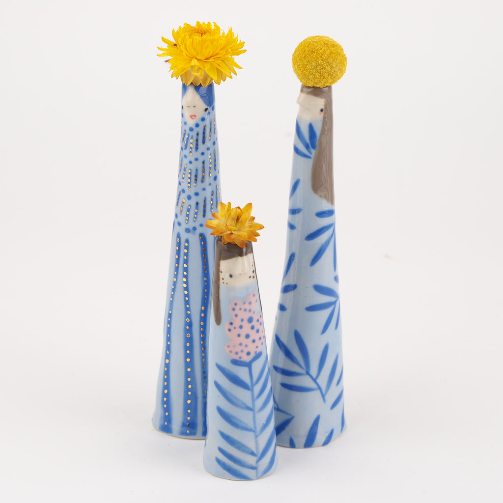 Golden Dots Collection: Steffi the Weirdo Bud Vase