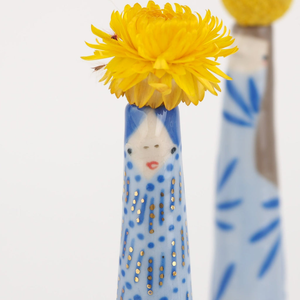 Golden Dots Collection: Steffi the Weirdo Bud Vase