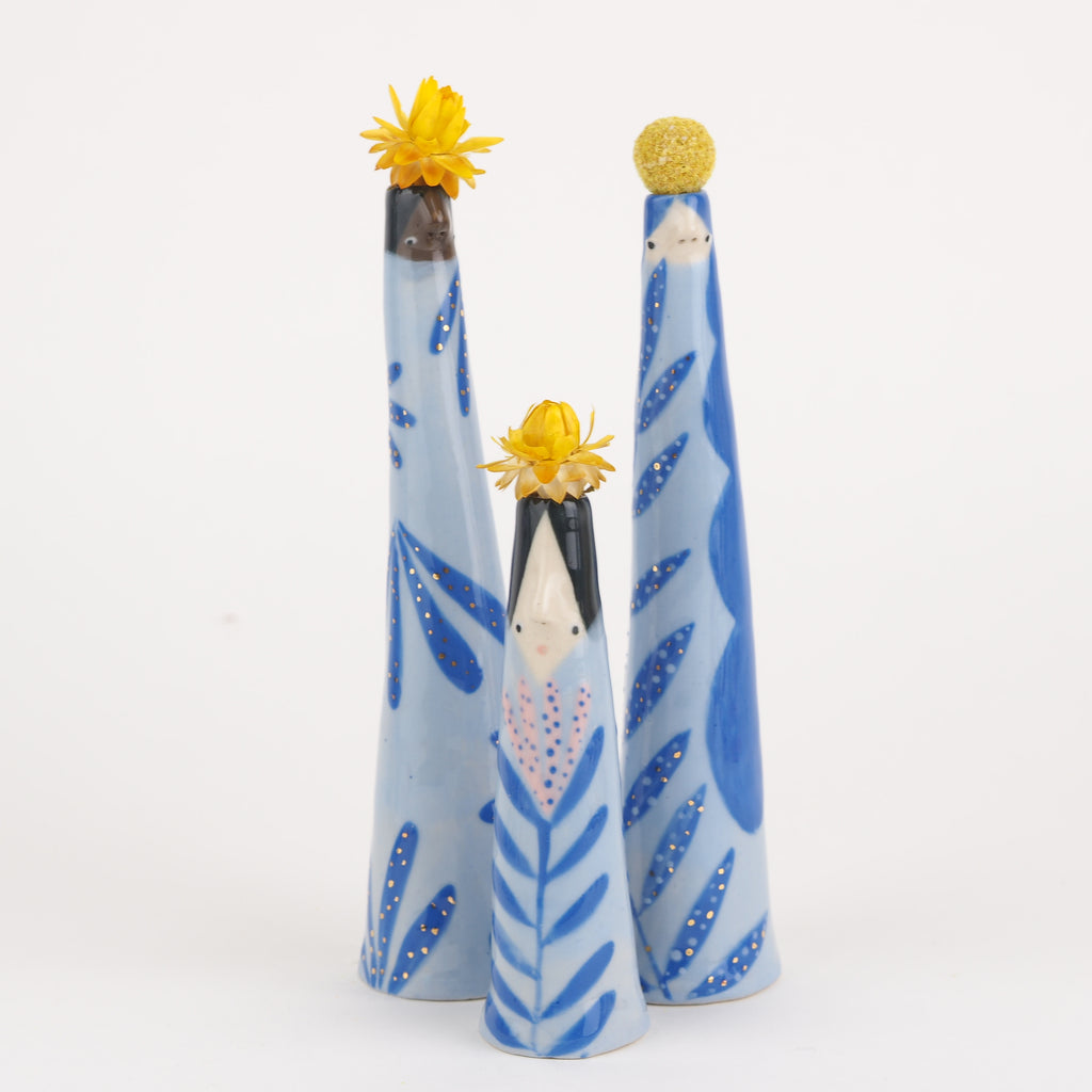 Golden Dots Collection: Thea the Weirdo Bud Vase