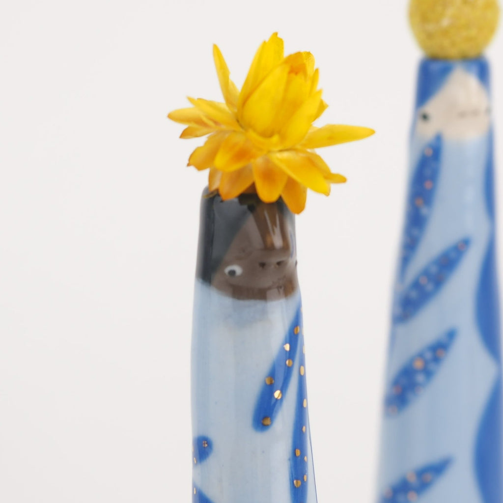 Golden Dots Collection: Thea the Weirdo Bud Vase