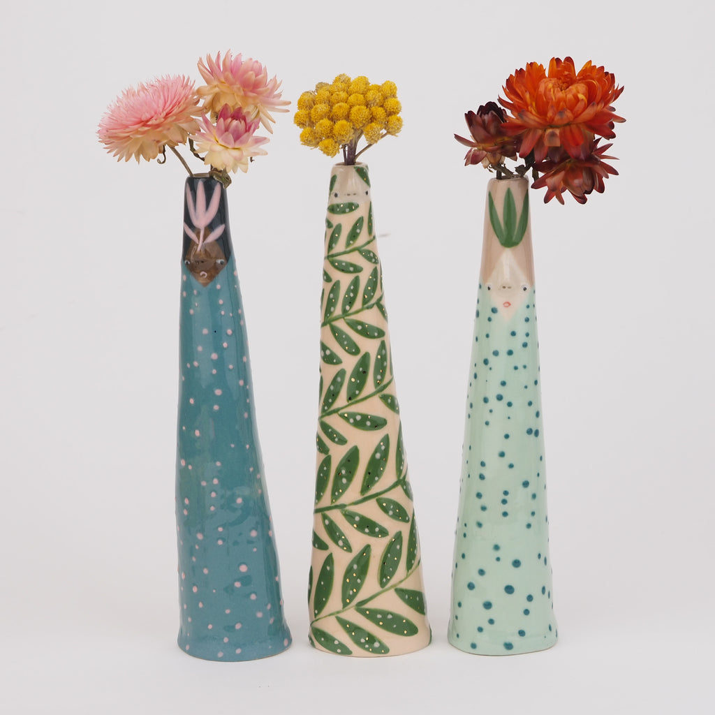 Golden Dots Collection: Sophie the Weirdo Bud Vase