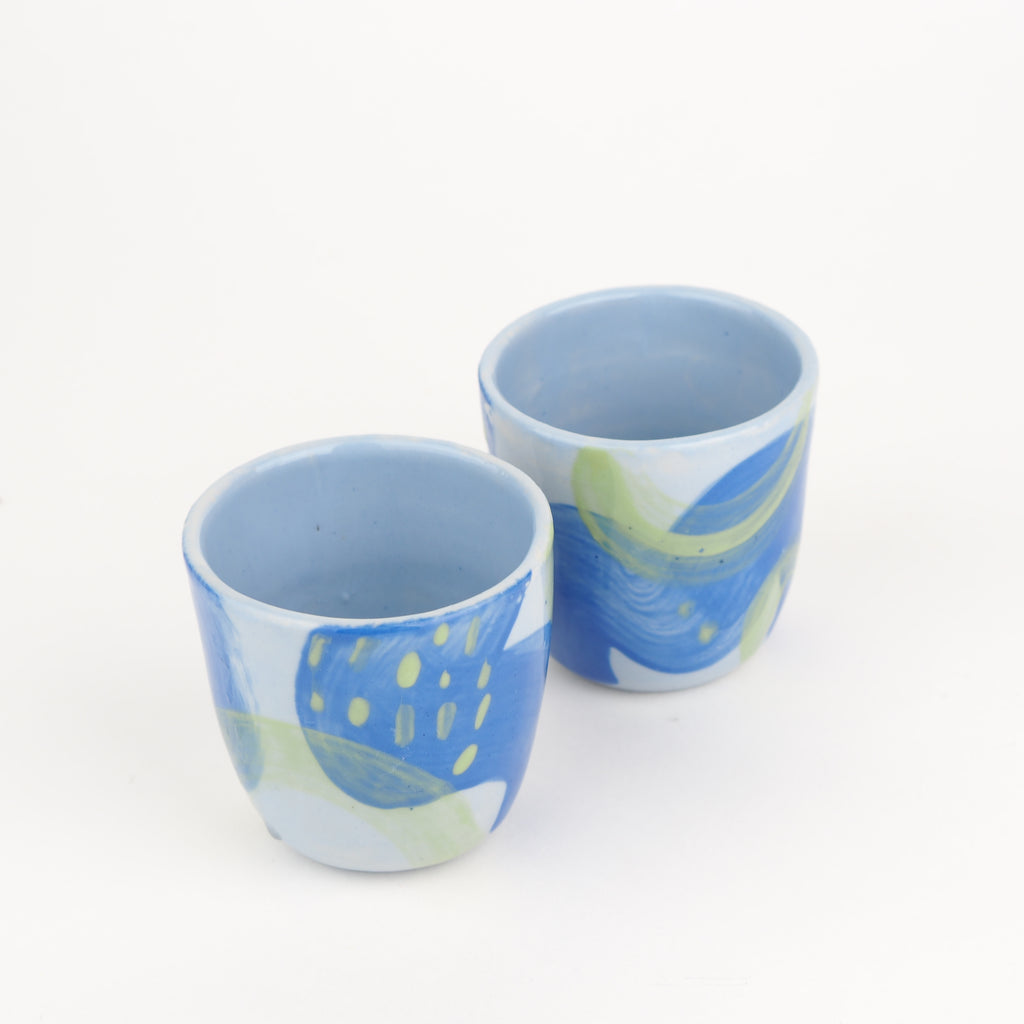 Try-out collection: Hand Painted Coffee Cup Set