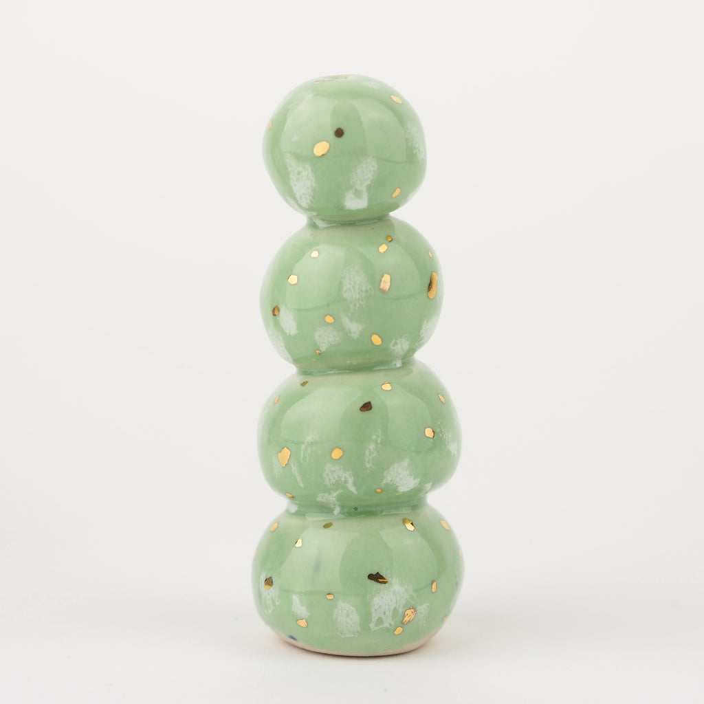 Golden Dots Collection: Bubbly Bud Vase