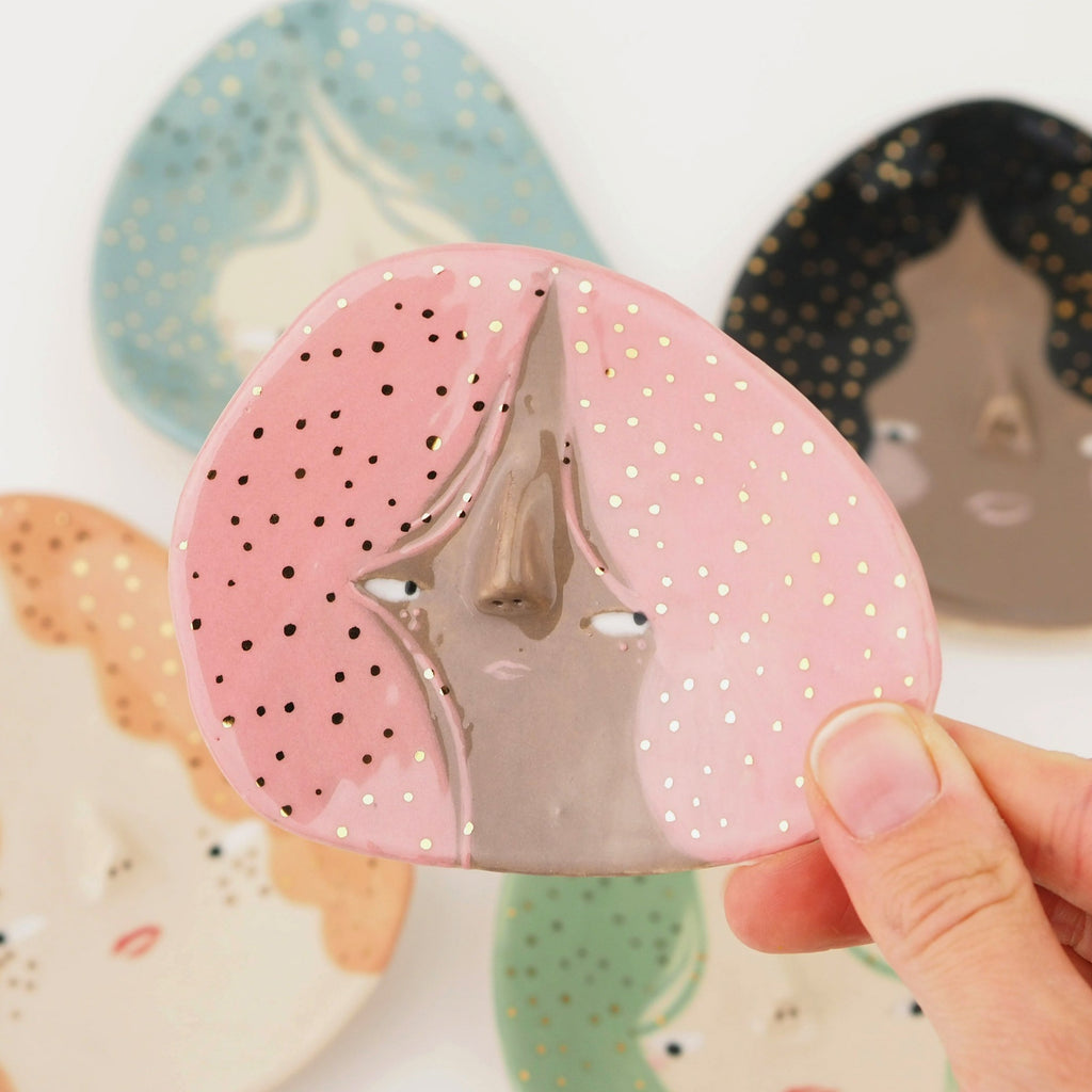 Golden Dots Collection: Nicolette the Jewelry Dish